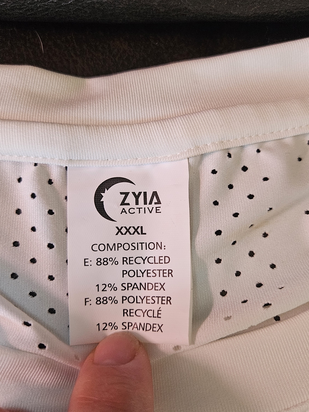 ZYIA White Vertical Chill T RC - Picture 3 of 4